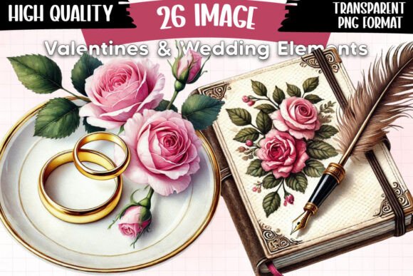 Bring Romance to Life: Your Guide to Valentines & Wedding Clipart