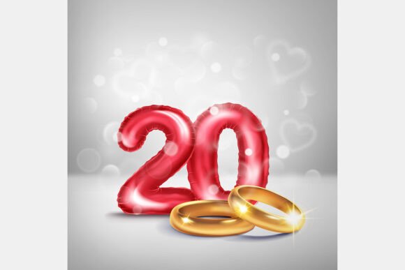 Celebrate Two Decades of Love with Iconic Anniversary Design