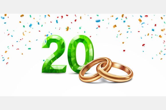 Celebrate Two Decades: The Symbolism of Green and Gold