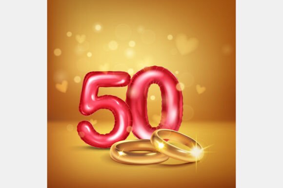 Celebrating 50 Years: Designing with Golden Anniversary Graphics