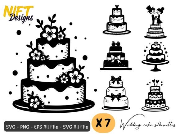 Elegant Wedding Cake Silhouettes for Timeless Designs