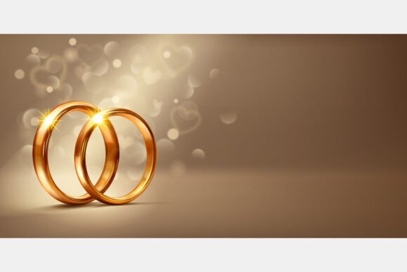 Golden Unity: Using a Classic Ring Illustration for Modern Branding