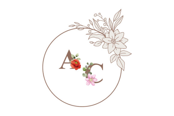 The Timeless Allure of Wedding Monogram Calligraphic