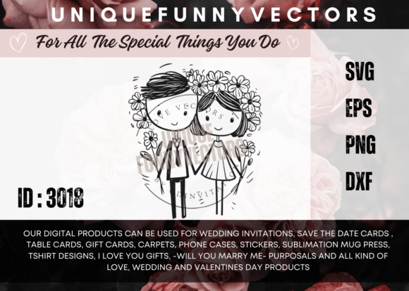 Wedding Couple Stick Figures 3018: A Guide to Whimsical Design